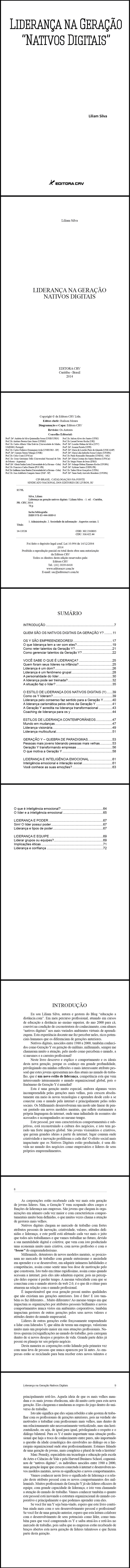 LIDERANÇA NA GERAÇÃO <br> 