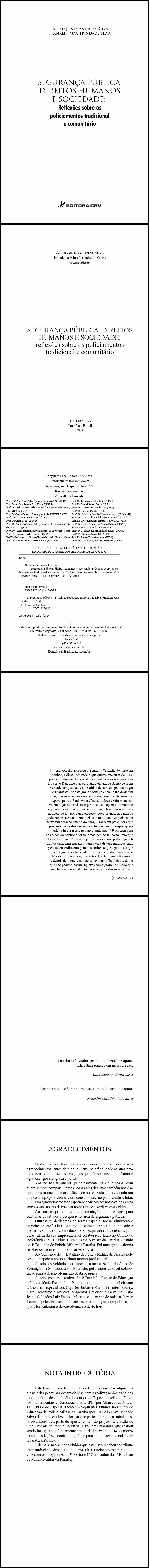 SEGURANÇA PÚBLICA, DIREITOS HUMANOS E SOCIEDADE:<BR> reflexões sobre os policiamentos tradicional e comunitário