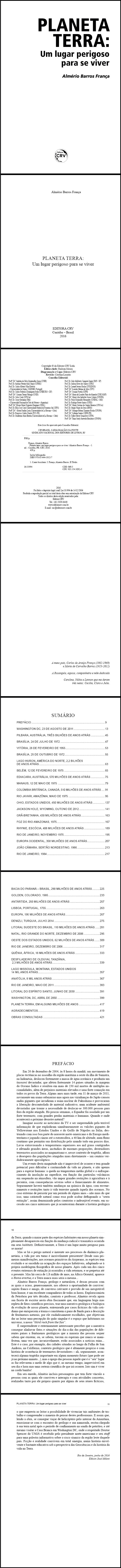 PLANETA TERRA:<br>um lugar perigoso para se viver