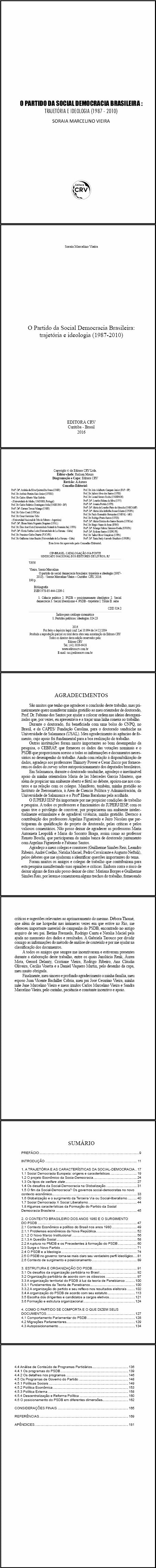 O PARTIDO DA SOCIAL DEMOCRACIA BRASILEIRA TRAJETÓRIA E IDEOLOGIA