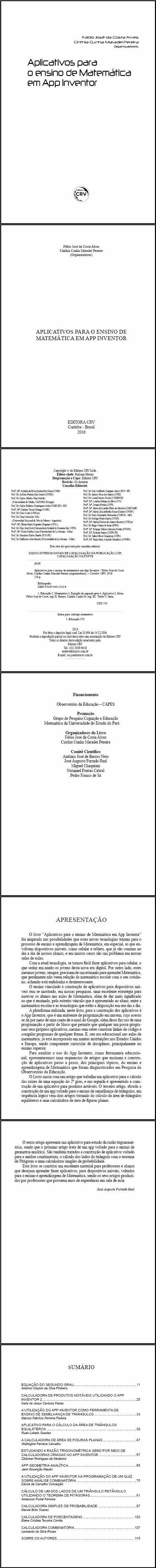 APLICATIVOS PARA O ENSINO DE MATEMÁTICA EM APP INVENTOR