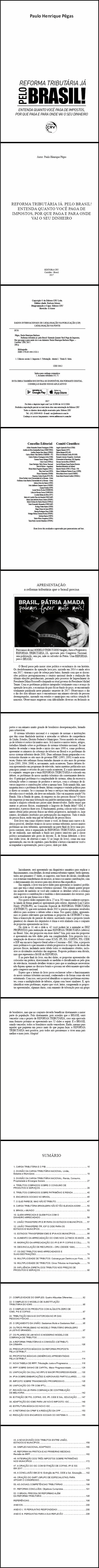 REFORMA TRIBUTÁRIA JÁ:<br> pelo Brasil!