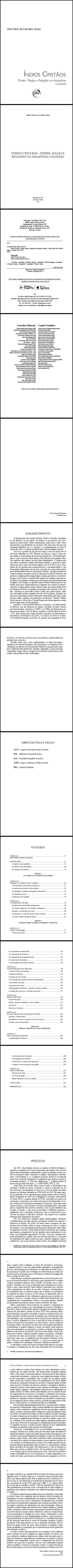 ÍNDIOS CRISTÃOS:<br> poder, magia e religião na Amazônia colonial