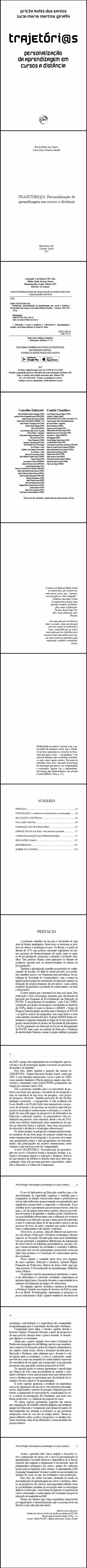 TRAJETÓRI@S:<br> personalização da aprendizagem em cursos a distância