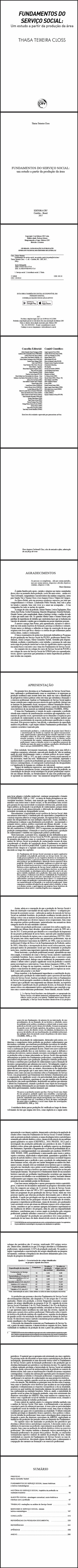 FUNDAMENTOS DO SERVIÇO SOCIAL:<br>um estudo a partir da produção da área