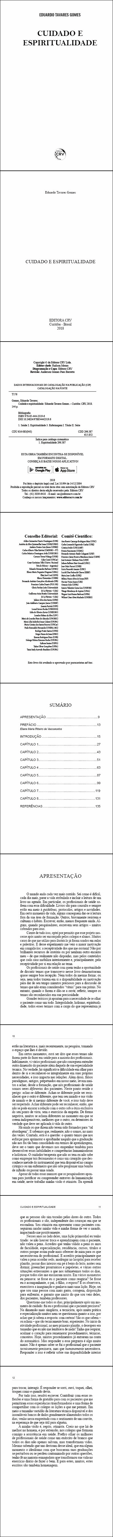 CUIDADO E ESPIRITUALIDADE