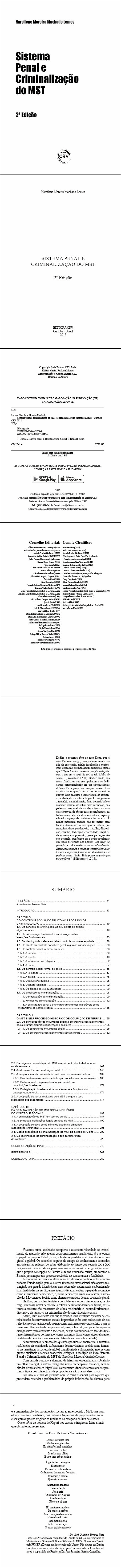 SISTEMA PENAL E CRIMINALIZAÇÃO DO MST