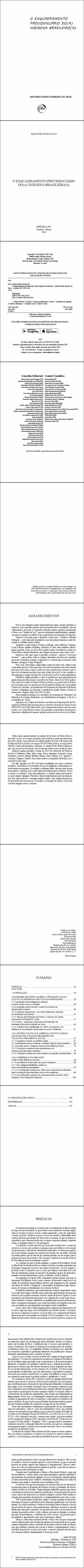 O ENQUADRAMENTO PREVIDENCIÁRIO DO(A) INDÍGENA BRASILEIRO(A)