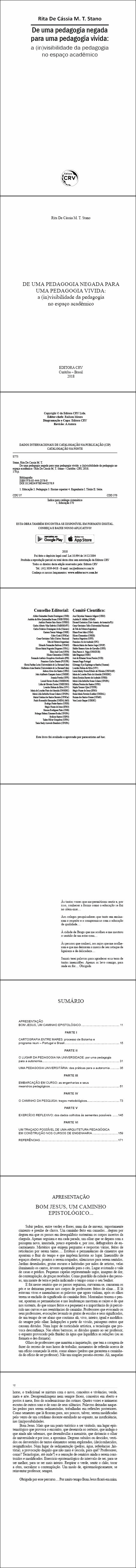 DE UMA PEDAGOGIA NEGADA PARA UMA PEDAGOGIA VIVIDA: <br>a (in)visibilidade da pedagogia no espaço acadêmico