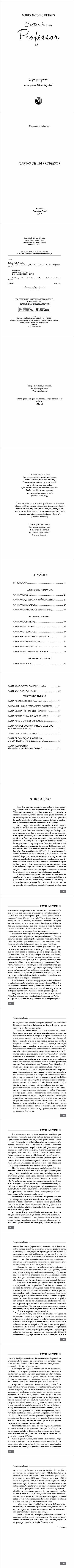 CARTAS DE UM PROFESSOR