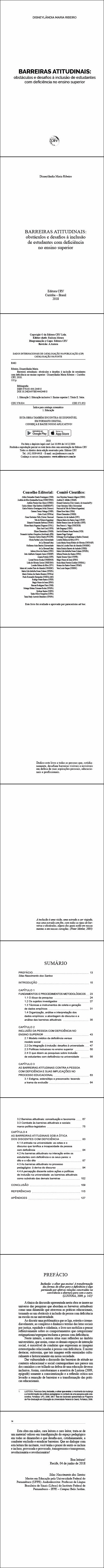 BARREIRAS ATITUDINAIS: <br>obstáculos e desafios à inclusão de estudantes com deficiência no ensino superior