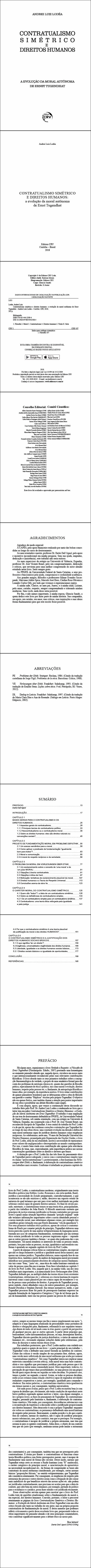 CONTRATUALISMO SIMÉTRICO E DIREITOS HUMANOS: <br>a evolução da moral autônoma de Ernst Tugendhat