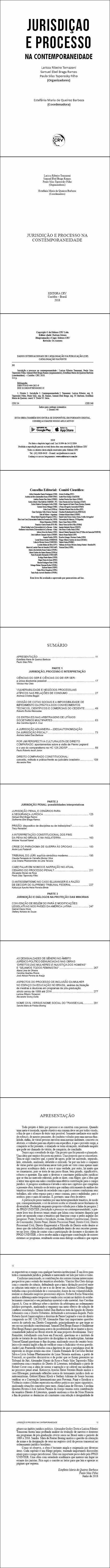 JURISDIÇÃO E PROCESSO NA CONTEMPORANEIDADE