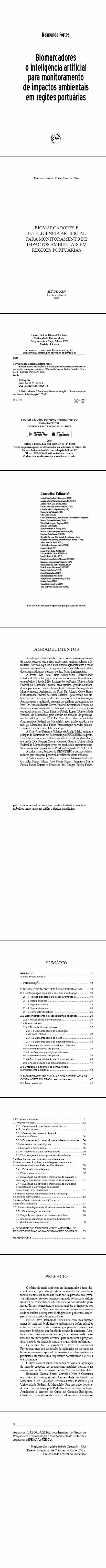 BIOMARCADORES E INTELIGÊNCIA ARTIFICIAL PARA MONITORAMENTO DE IMPACTOS AMBIENTAIS EM REGIÕES PORTUÁRIAS