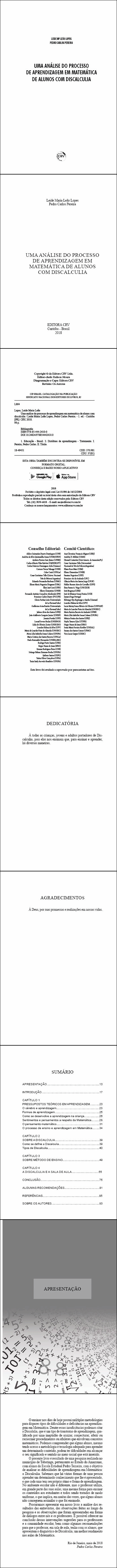 UMA ANÁLISE DO PROCESSO DE APRENDIZAGEM EM MATEMÁTICA DE ALUNOS COM DISCALCULIA