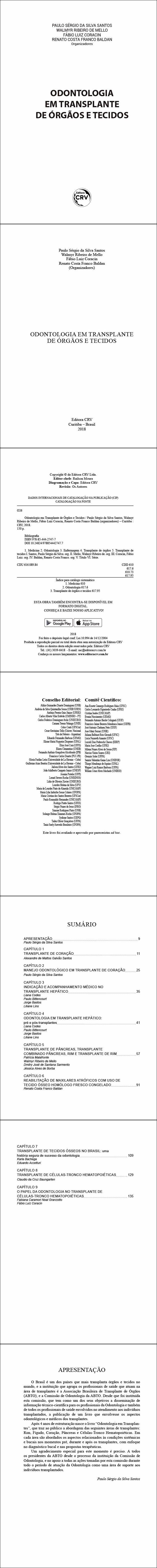 ODONTOLOGIA EM TRANSPLANTE DE ÓRGÃOS E TECIDOS