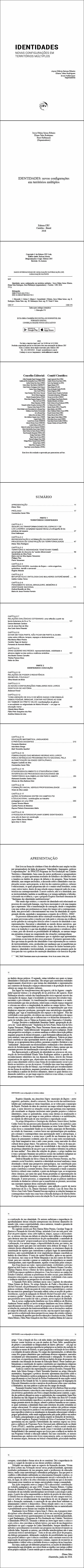 IDENTIDADES:<br> novas configurações em territórios múltiplos