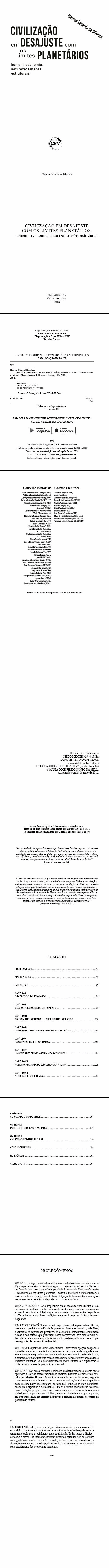 CIVILIZAÇÃO EM DESAJUSTE COM OS LIMITES PLANETÁRIOS:<br> homem, economia, natureza: tensões estruturais