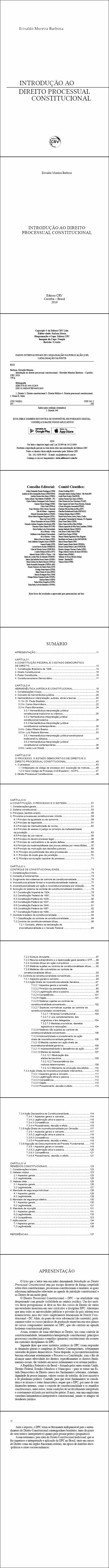 INTRODUÇÃO AO DIREITO PROCESSUAL CONSTITUCIONAL