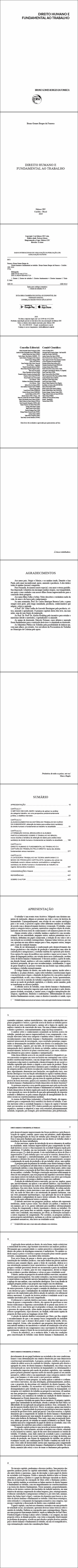 DIREITO HUMANO E FUNDAMENTAL AO TRABALHO