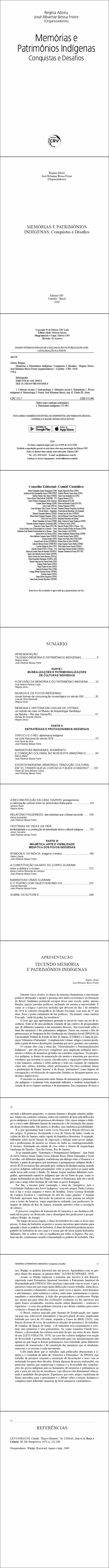 MEMÓRIAS E PATRIMÔNIOS INDÍGENAS: <br>Conquistas e Desafios