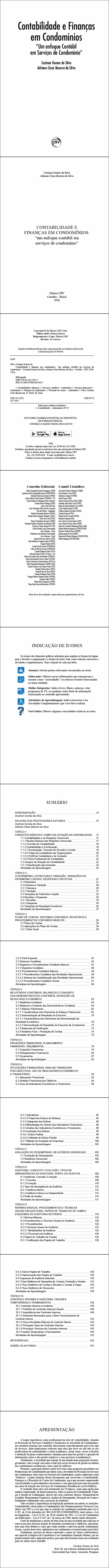 CONTABILIDADE E FINANÇAS EM CONDOMÍNIOS:<br> “um enfoque contábil em serviços de condomínio”