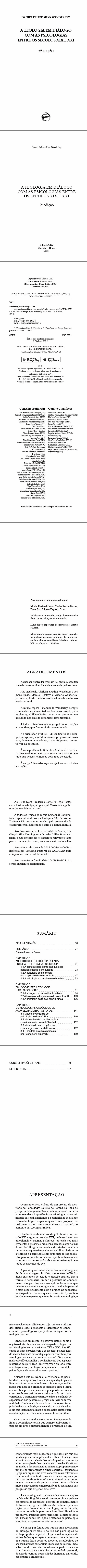 A TEOLOGIA EM DIÁLOGO COM AS PSICOLOGIAS ENTRE OS SÉCULOS XIX E XXI