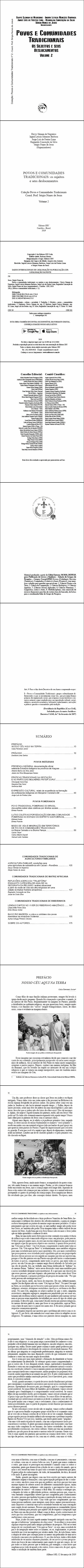 POVOS E COMUNIDADES TRADICIONAIS:  <br>os sujeitos e seus deslocamentos <br>Coleção Povos e Comunidades Tradicionais <br>  Volume 2