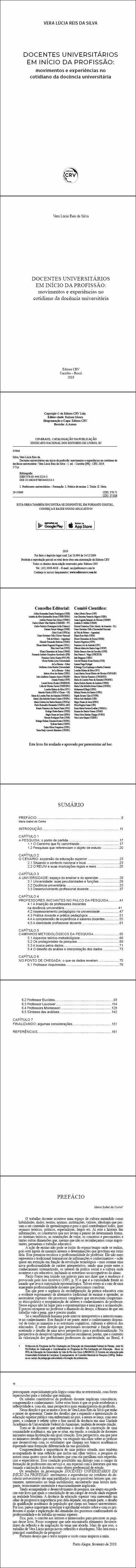 DOCENTES UNIVERSITÁRIOS EM INÍCIO DA PROFISSÃO:  <br>movimentos e experiências no cotidiano da docência universitária