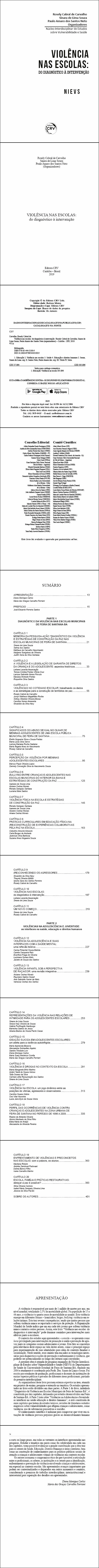 VIOLÊNCIA NAS ESCOLAS:  <br>do diagnóstico à intervenção