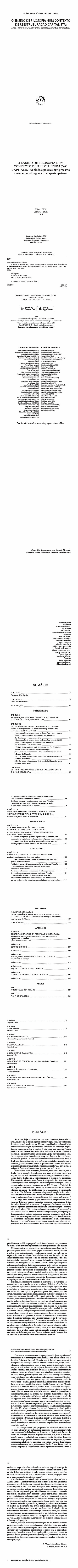 O ENSINO DE FILOSOFIA NUM CONTEXTO DE REESTRUTURAÇÃO CAPITALISTA:  <br>ainda é possível um processo ensino-aprendizagem crítico-participativo?