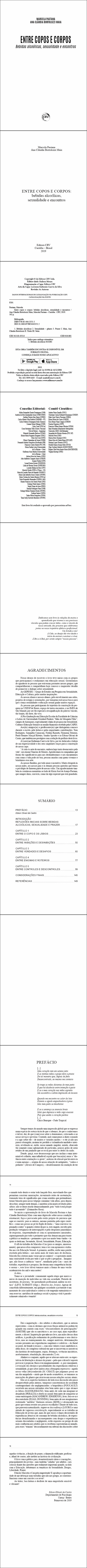 ENTRE COPOS E CORPOS:  <br>bebidas alcoólicas, sexualidade e encontros