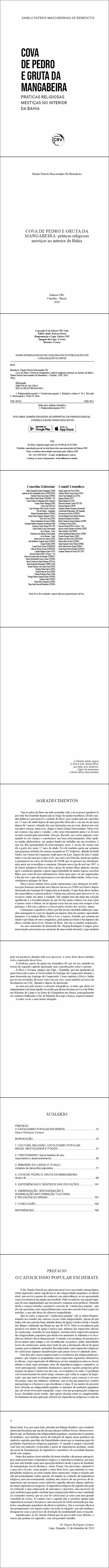 COVA DE PEDRO E GRUTA DA MANGABEIRA:  <br>práticas religiosas mestiças no interior da Bahia