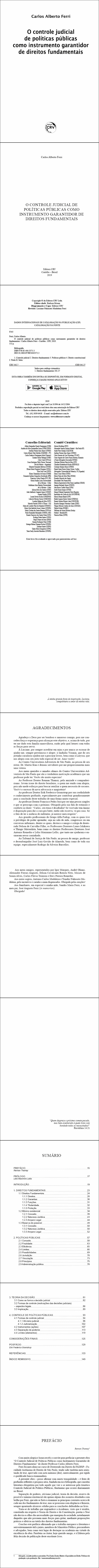 O CONTROLE JUDICIAL DE POLÍTICAS PÚBLICAS COMO INSTRUMENTO GARANTIDOR DE DIREITOS FUNDAMENTAIS