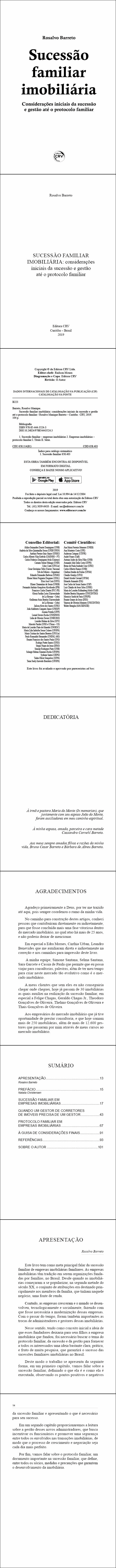 SUCESSÃO FAMILIAR IMOBILIÁRIA: <br> considerações iniciais da sucessão e gestão até o protocolo familiar