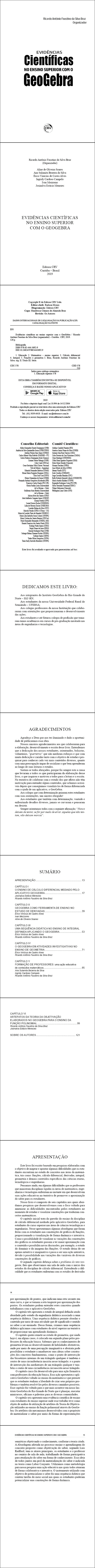 EVIDÊNCIAS CIENTÍFICAS NO ENSINO SUPERIOR COM O GEOGEBRA