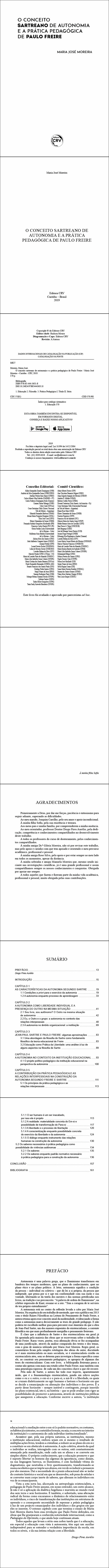 O CONCEITO SARTREANO DE AUTONOMIA E A PRÁTICA PEDAGÓGICA DE PAULO FREIRE