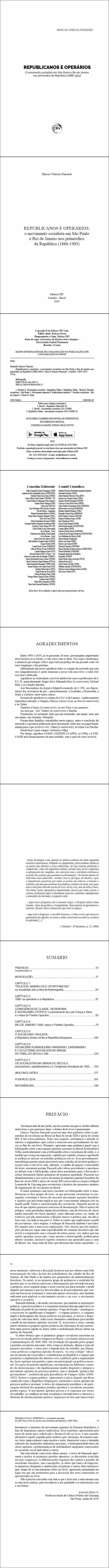 REPUBLICANOS E OPERÁRIOS: <br> o movimento socialista em São Paulo e Rio de Janeiro nos primórdios da República (1888-1903)