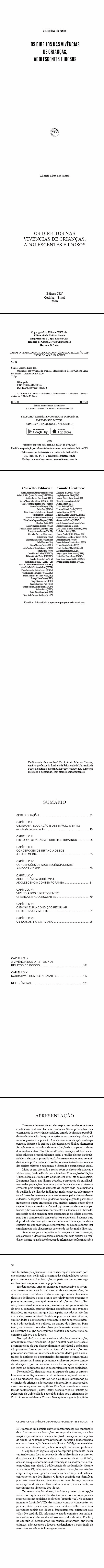OS DIREITOS NAS VIVÊNCIAS DE CRIANÇAS, ADOLESCENTES E IDOSOS