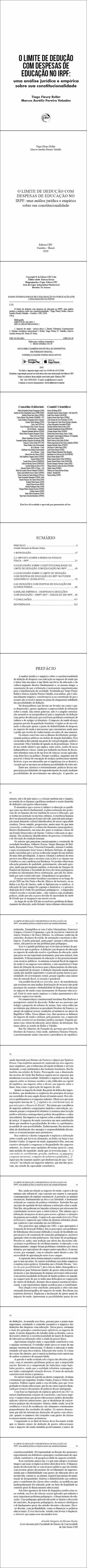 O LIMITE DE DEDUÇÃO COM DESPESAS DE EDUCAÇÃO NO IRPF: <br>uma análise jurídica e empírica sobre sua constitucionalidade