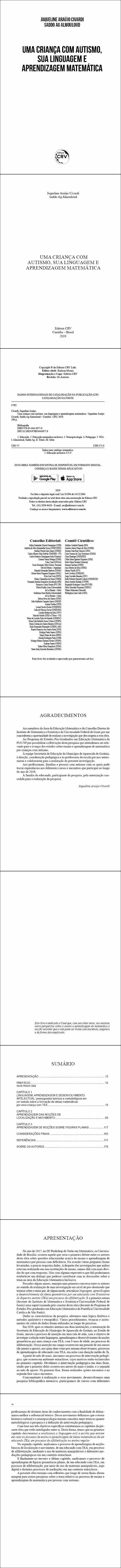 UMA CRIANÇA COM AUTISMO, SUA LINGUAGEM E APRENDIZAGEM MATEMÁTICA