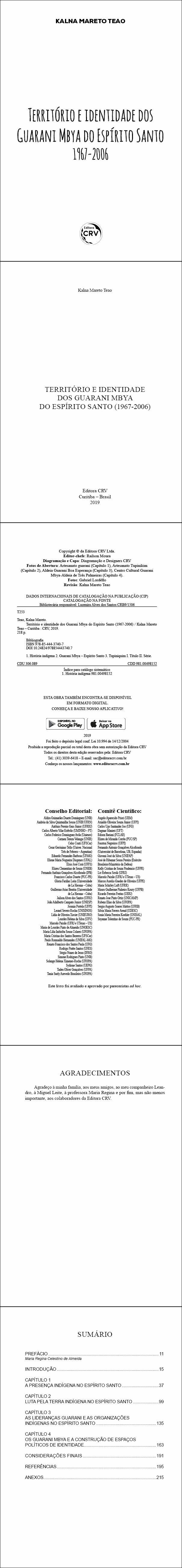 TERRITÓRIO E IDENTIDADE DOS GUARANI MBYA DO ESPÍRITO SANTO (1967-2006)