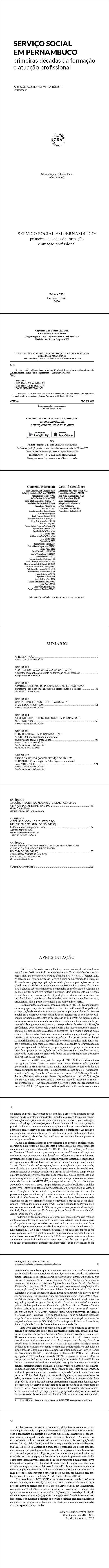 SERVIÇO SOCIAL EM PERNAMBUCO: <br>primeiras décadas da formação e atuação profissional