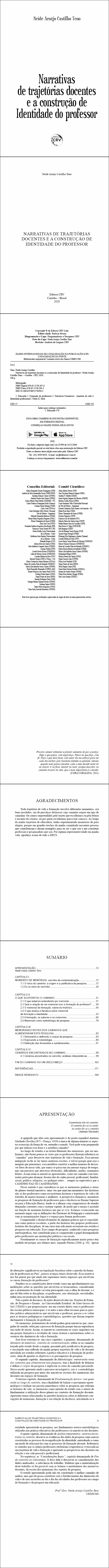 NARRATIVAS DE TRAJETÓRIAS DOCENTES E A CONSTRUÇÃO DE IDENTIDADE DO PROFESSOR