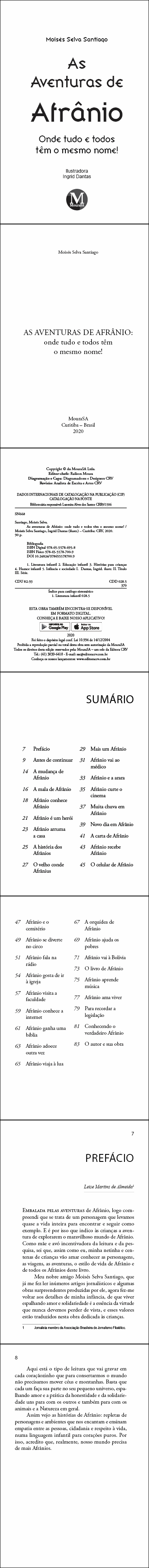 AS AVENTURAS DE AFRÂNIO: <br>onde tudo e todos têm o mesmo nome!