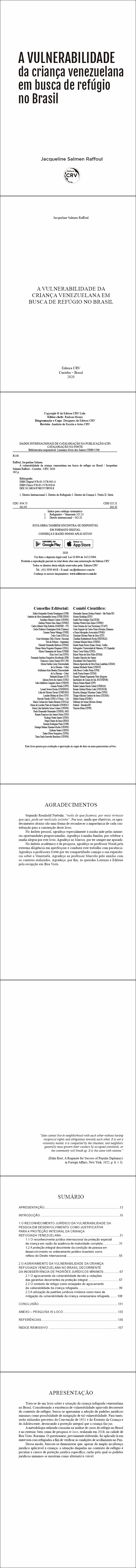 A VULNERABILIDADE DA CRIANÇA VENEZUELANA EM BUSCA DE REFÚGIO NO BRASIL