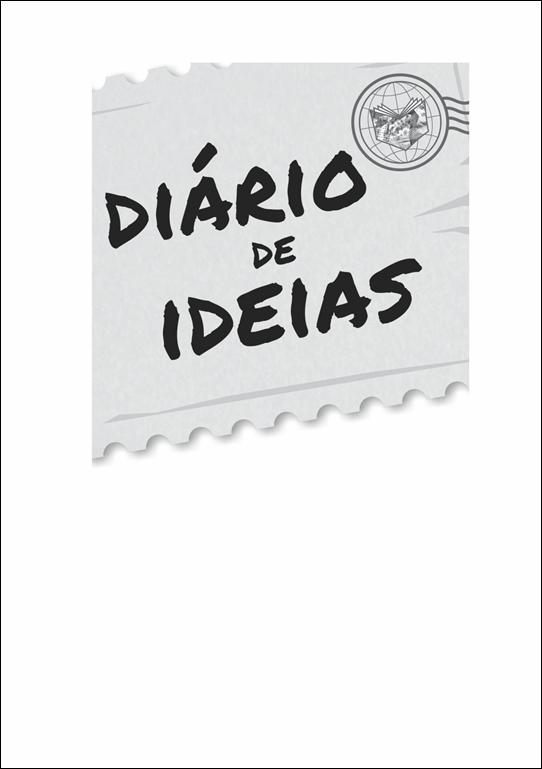 DIÁRIO DE IDEIAS: <br>linhas de experiências<br> Diário em Branco para preencher