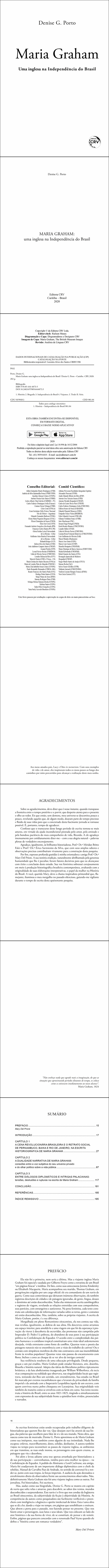 MARIA GRAHAM: <br>uma inglesa na Independência do Brasil