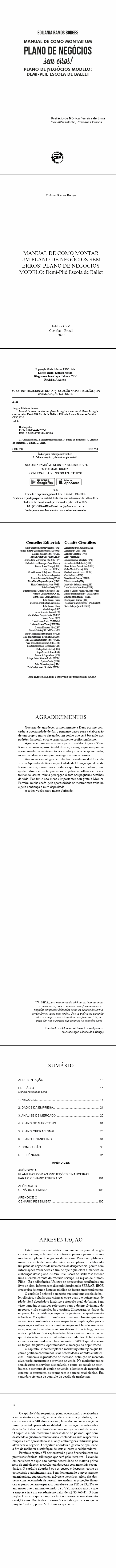 MANUAL DE COMO MONTAR UM PLANO DE NEGÓCIOS SEM ERROS! PLANO DE NEGÓCIOS MODELO: <br>Demi-Plié Escola de Ballet