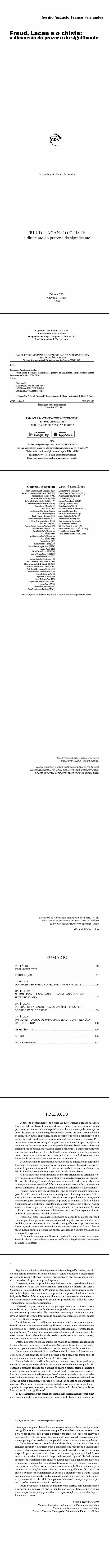 FREUD, LACAN E O CHISTE: <br>a dimensão do prazer e do significante